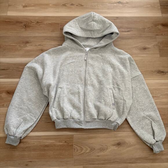 Blogilates Marshmallow Hoodie Heather Gray XL - Picture 1 of 4